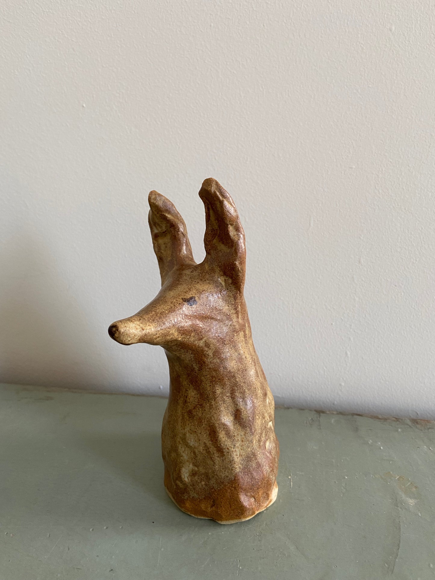 Charlotte Salt - Ceramic collie dog head