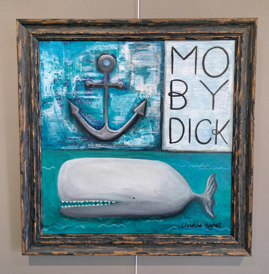 Christine Hughes - Moby Dick, Illustration Sign