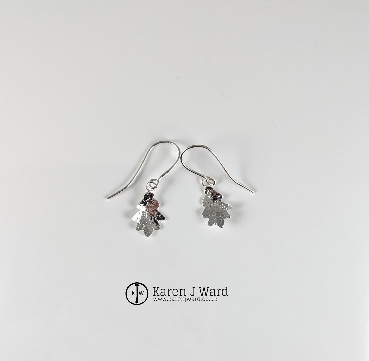 Karen J Ward - Oak drop earrings - KW101