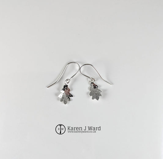 Karen J Ward - Oak drop earrings - KW101