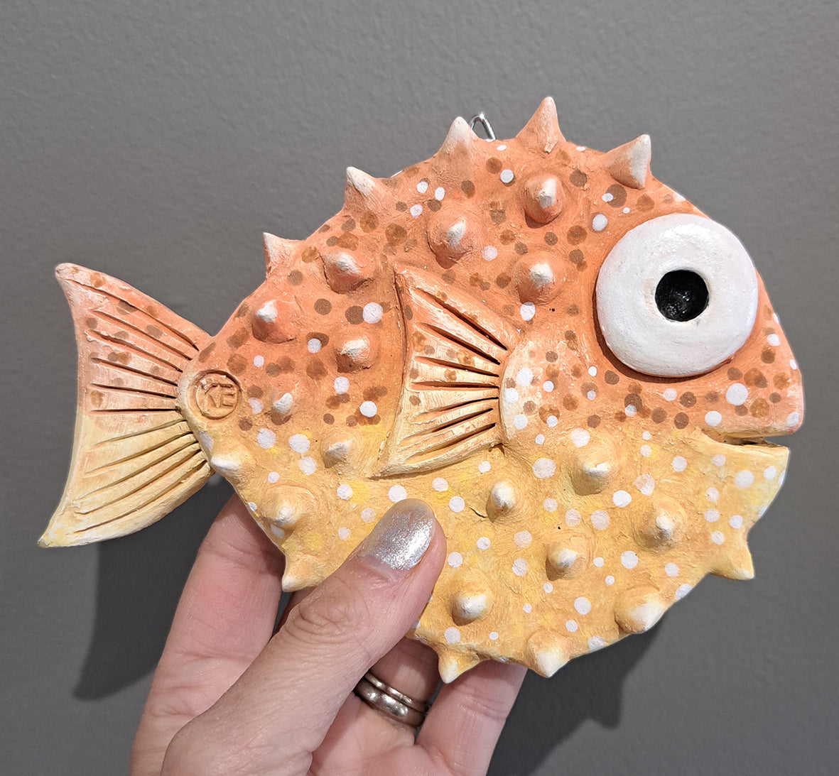 Kate Ellis - Sea Creatures wall hanging plaques