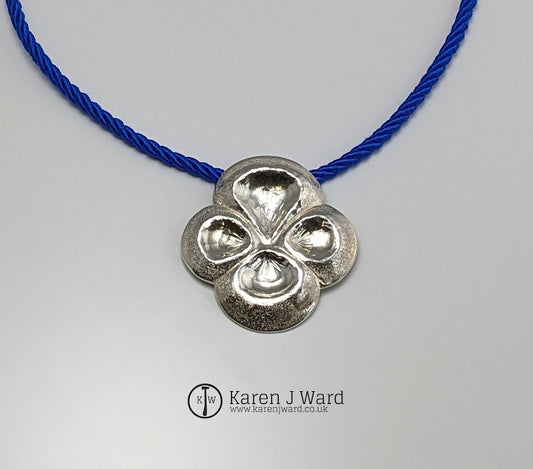 Karen J Ward - Pansy amulet KW77