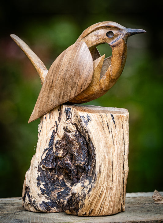 Mike Nowill - Wood Sculptures, Wren