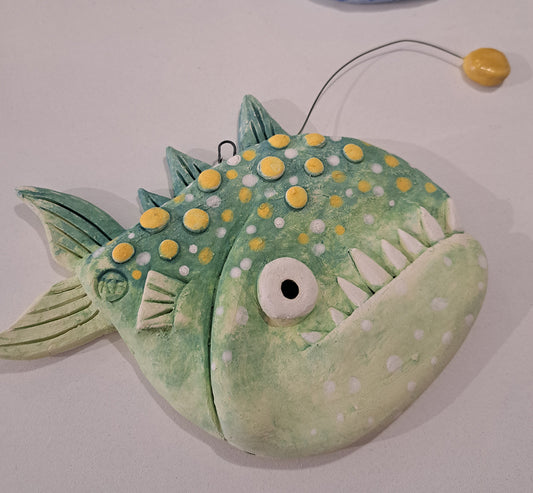Kate Ellis - Angler Fish Wall Hanging