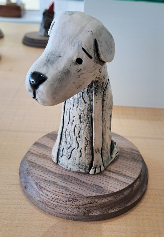 Christine Hughes - Sculptures - Chill Dog Sculpture