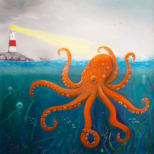 Christine Hughes - Salty and The Storm, Octopus and Dog