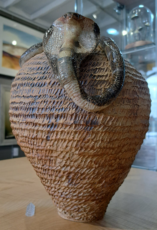 Charlotte Ward Ceramics - Cobra Snake Textured Vase