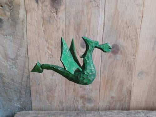 Woodwyrm - Carved Dragon