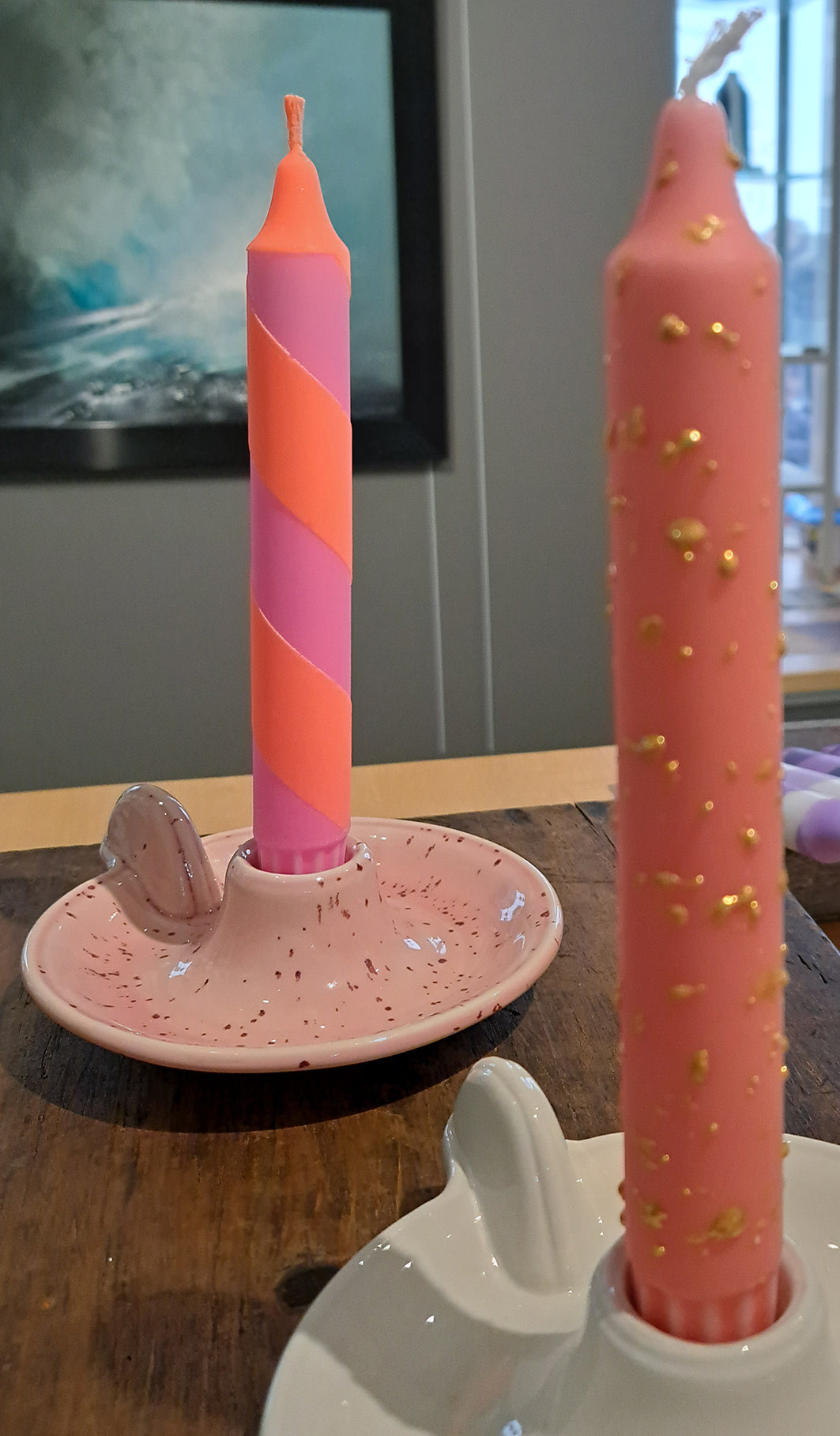 Hand dipped candles