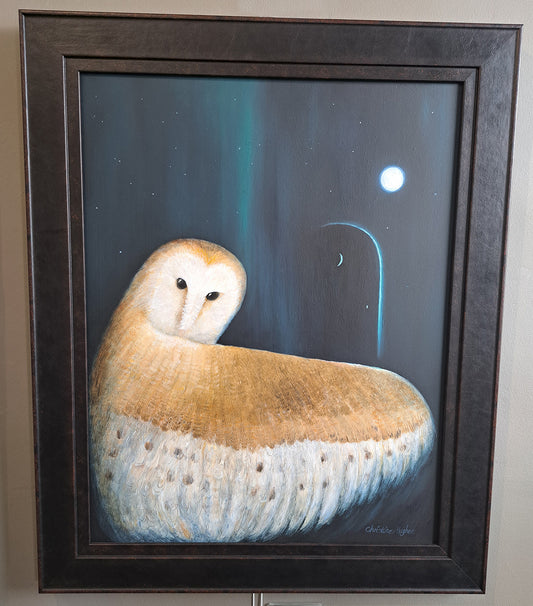 Christine Hughes - Guardian of Dreams - Barn owl