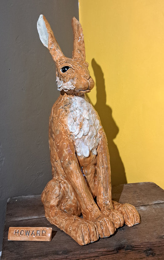 Sharon Westmoreland - Howard the Hare Sculpture