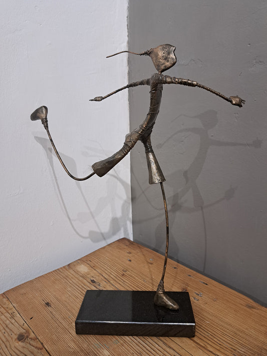 Ed Rust - Original Sculpture 'Out For A Run'