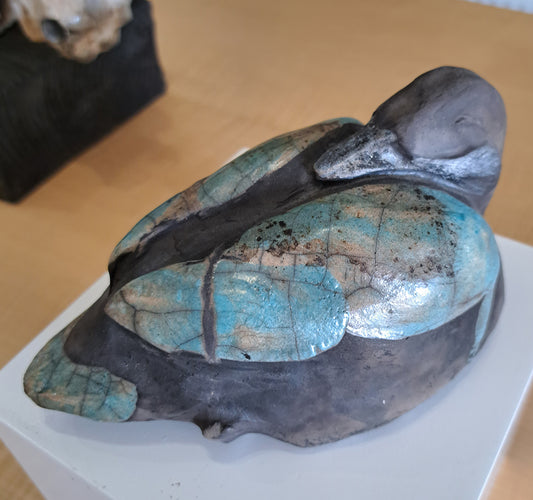 Charlotte Ward Ceramics - Raku Duck