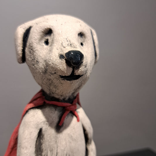 Christine Hughes Sculptures - Superdog