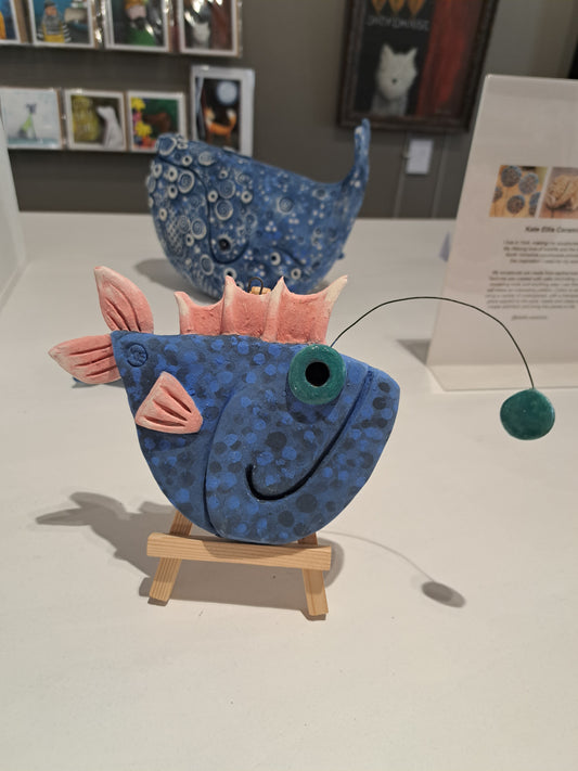 Kate Ellis - Angler Fish Wall Hanging