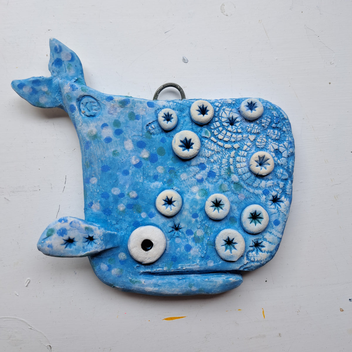 Kate Ellis - Sea Creatures wall hanging plaques