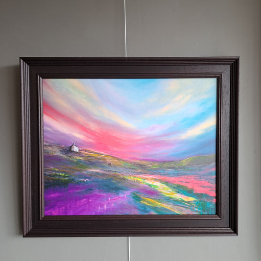 Christine hughes - Quiet Awakenings, Framed Print