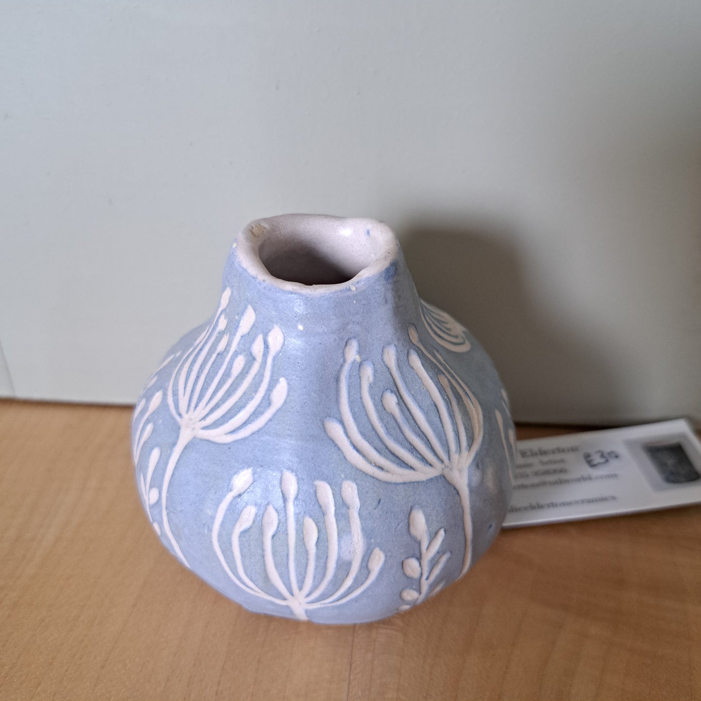 Sgraffito Bud Vases