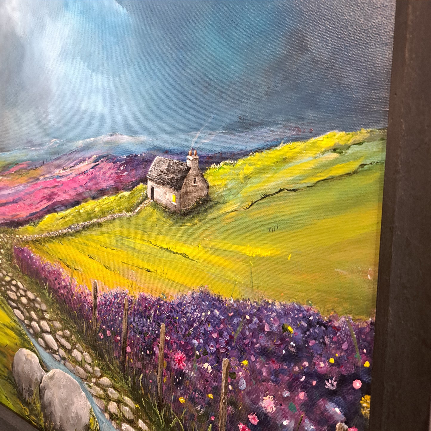Christine Hughes- Before the storm breaks, Earthbound Landscapes