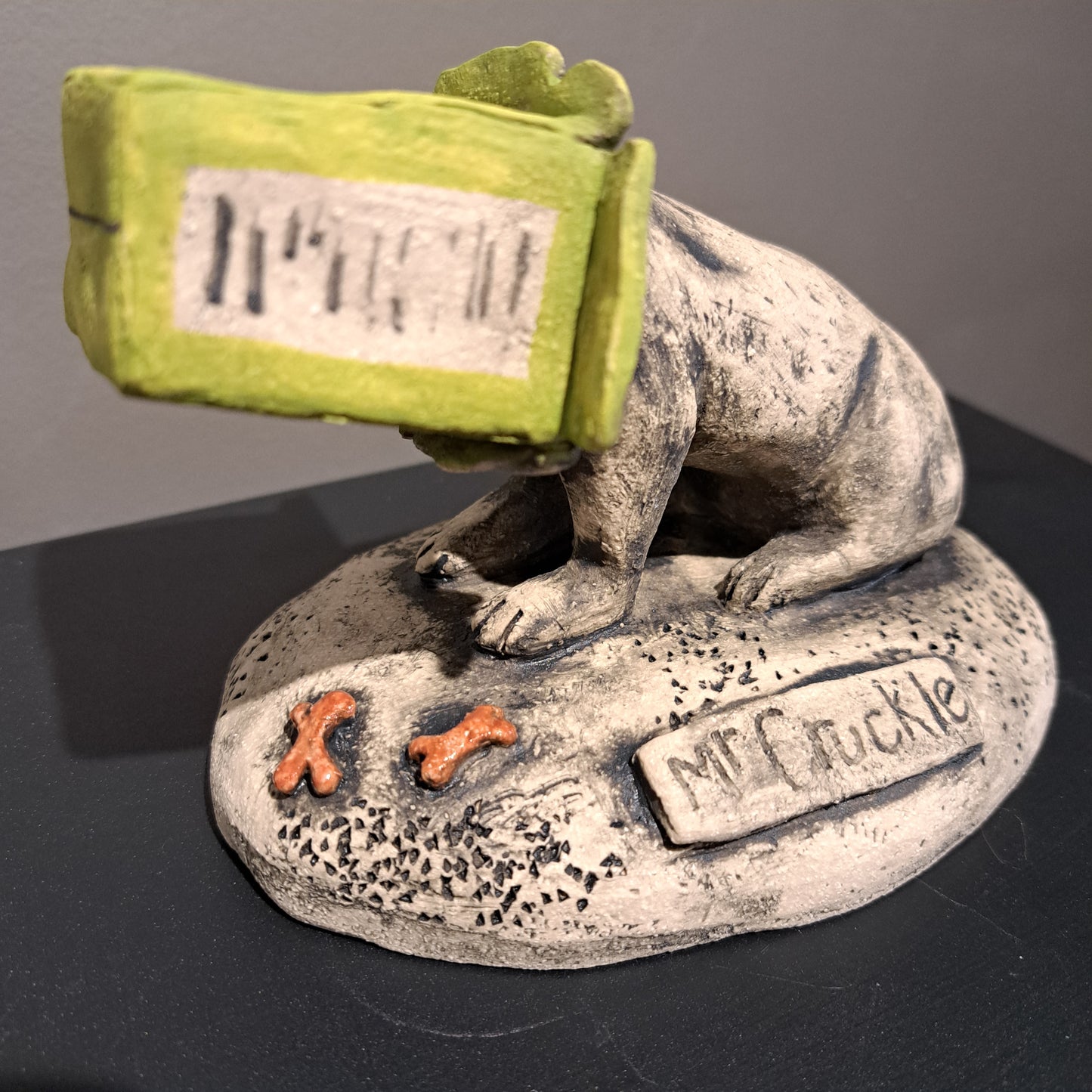 Christine Hughes Sculptures - Mr Cruckle
