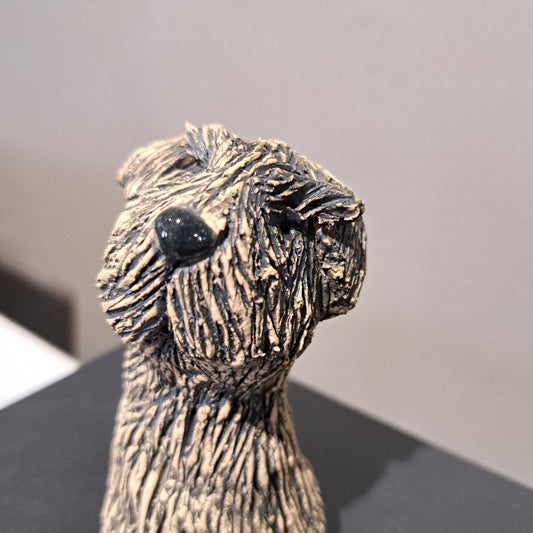 Christine Hughes Sculptures - Scruffy Dog