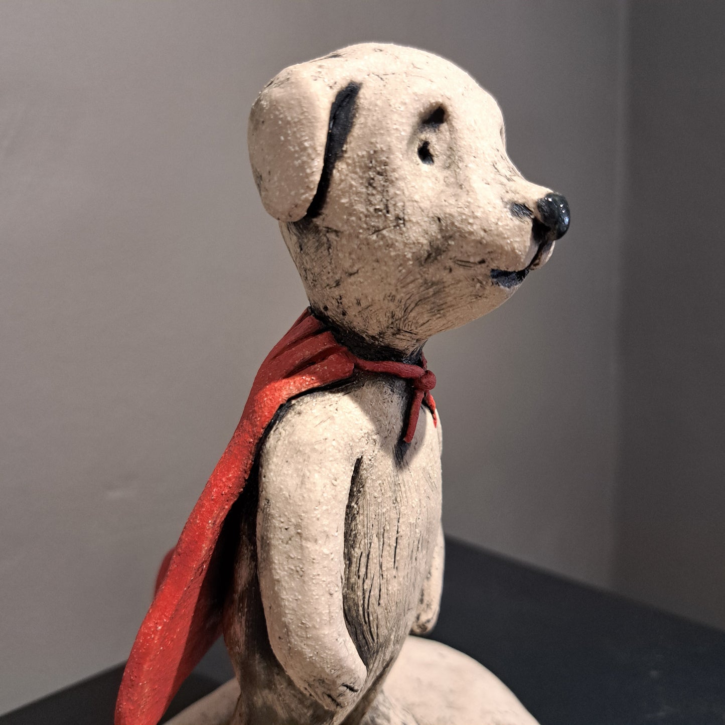 Christine Hughes Sculptures - Superdog