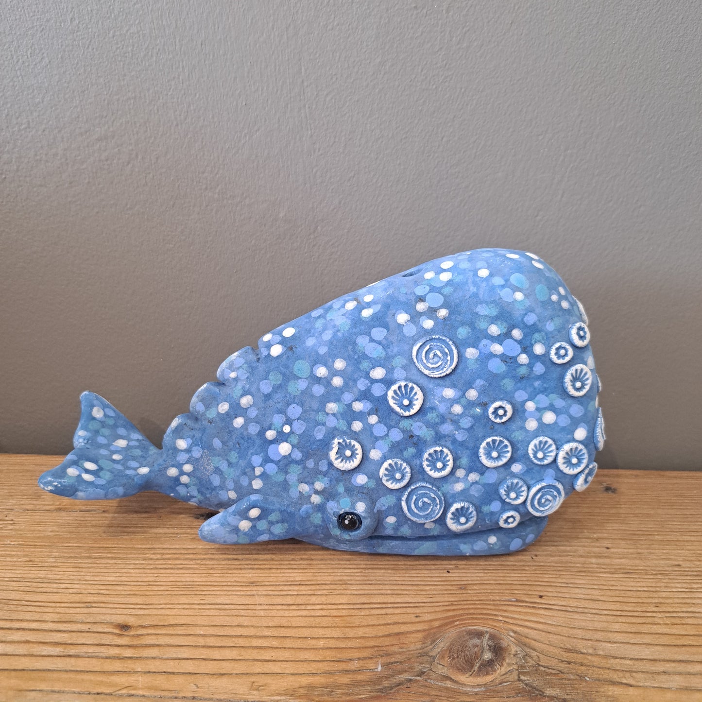 Kate Ellis - Small Whale with spirals