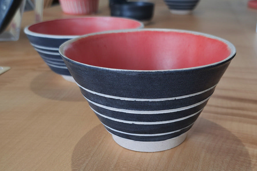 Ciara McClarence - Black and red bowls 3