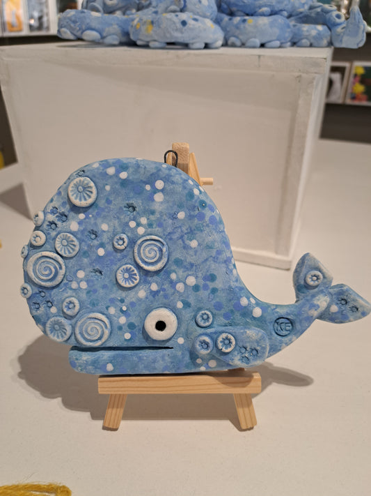 Kate Ellis - Whale wall hanging plaque