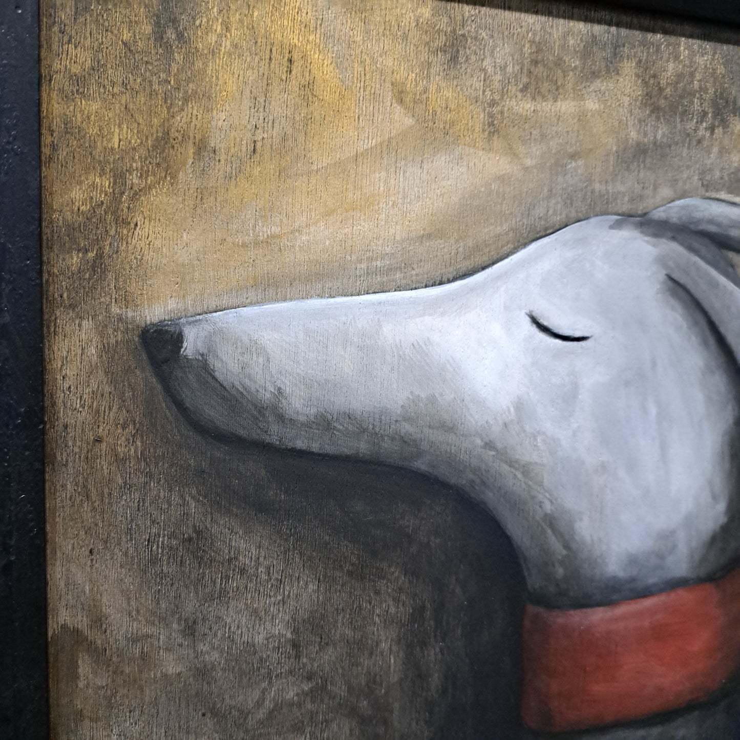 Christine Hughes - Whippet, mini original