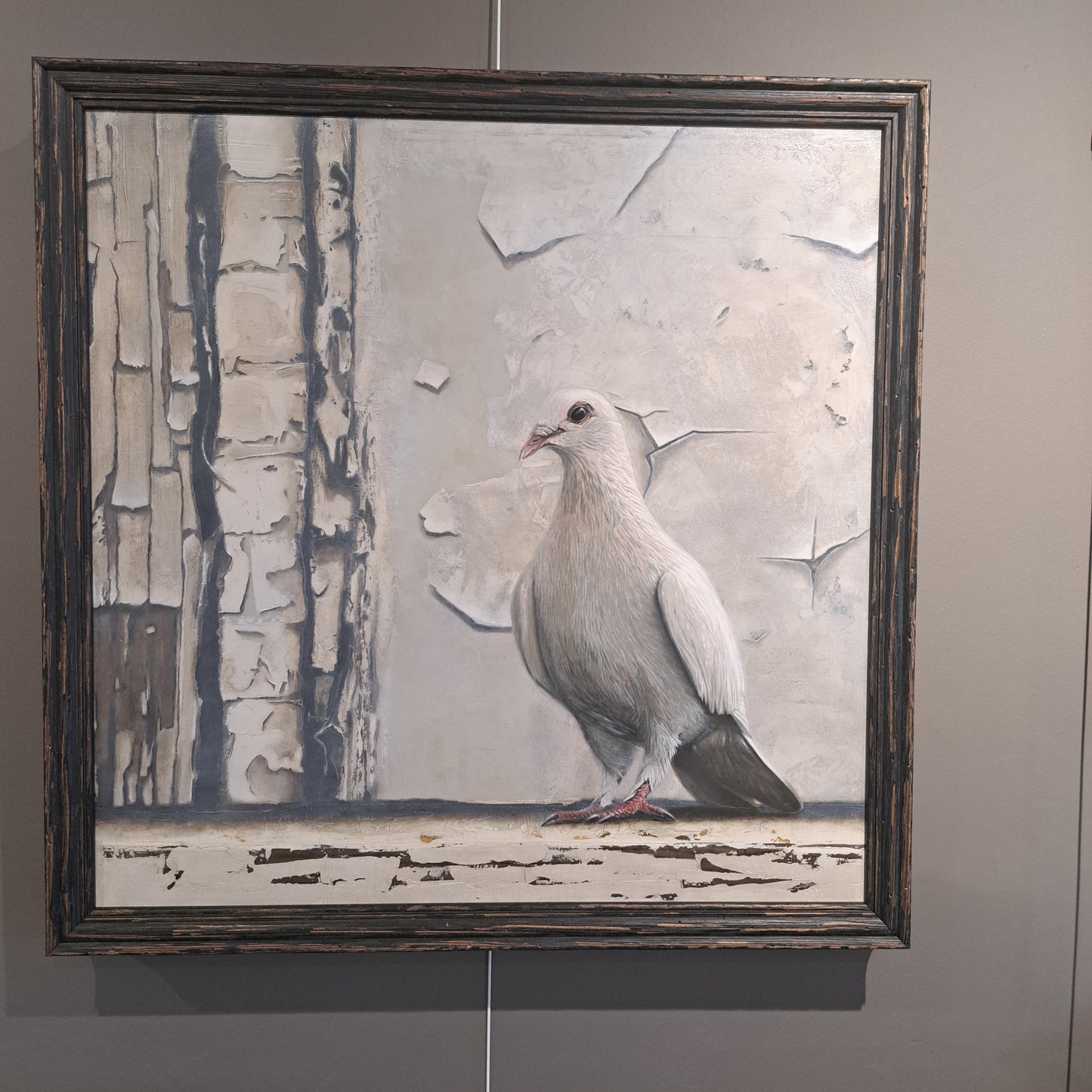 Sarah Williams - Dove oil painting