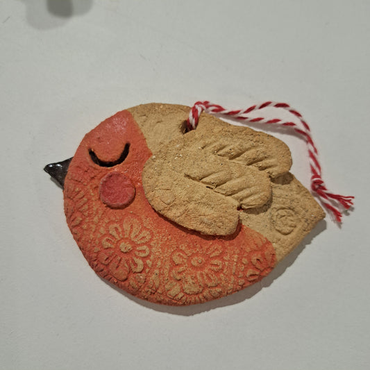Kate Ellis - Robin tree hanging decoration