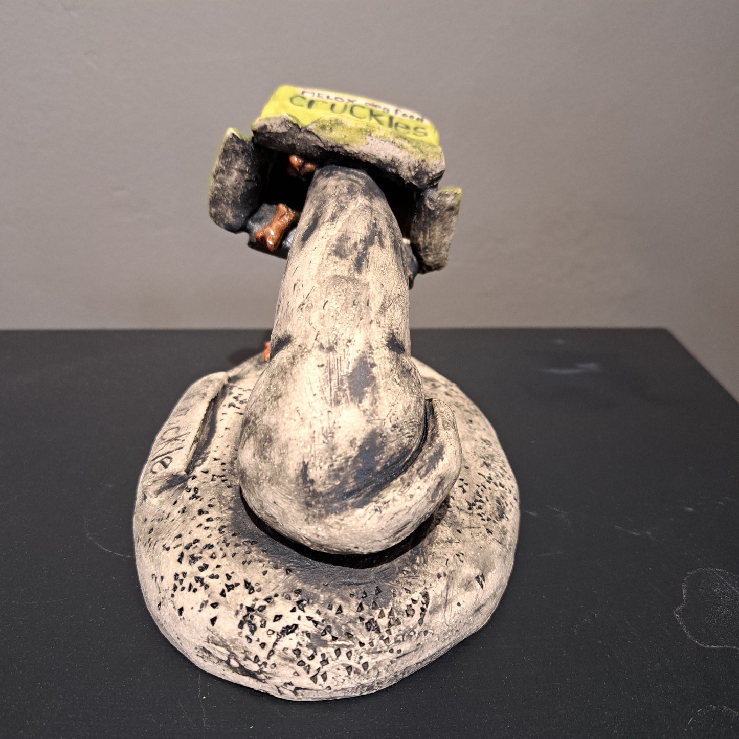 Christine Hughes Sculptures - Mr Cruckle