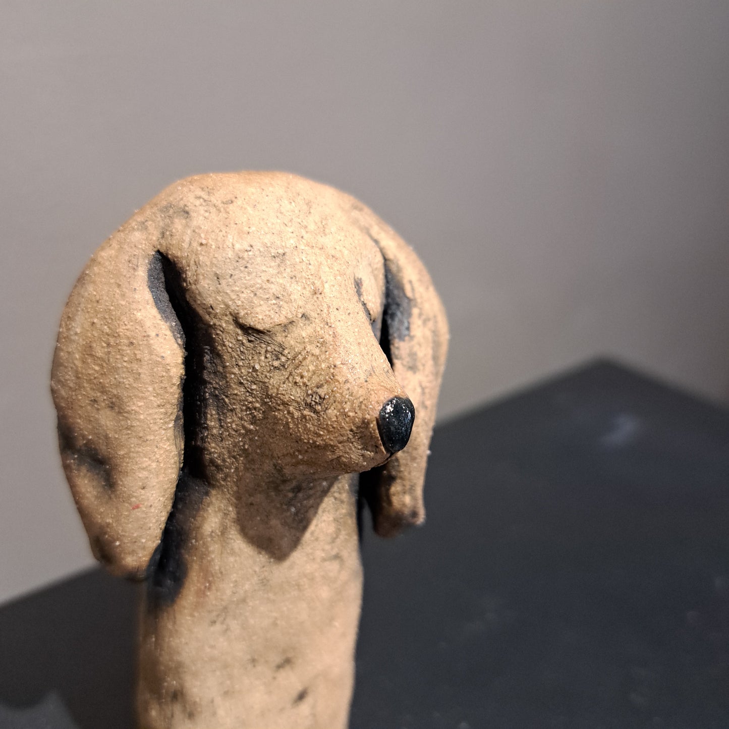 Christine Hughes Sculptures - Long Eared Dog