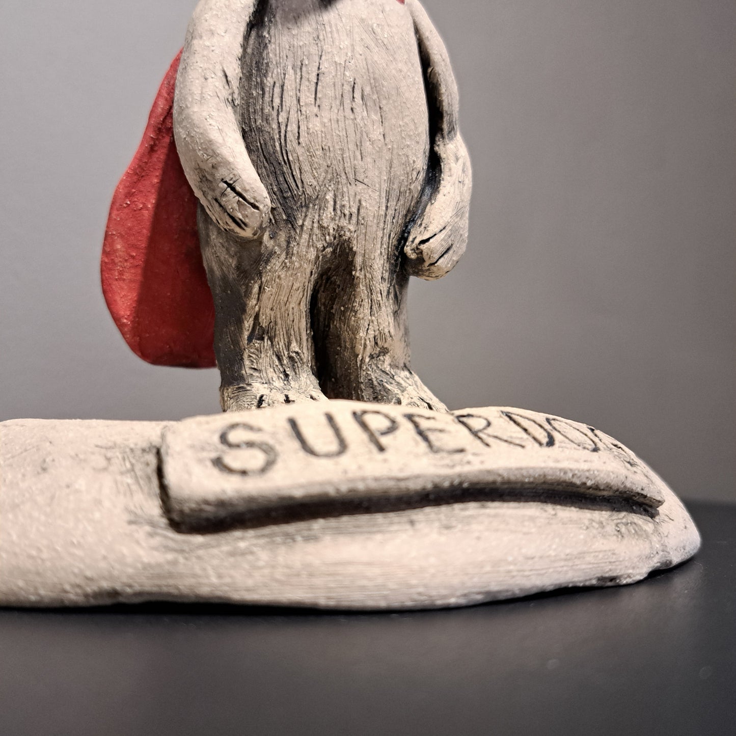 Christine Hughes Sculptures - Superdog