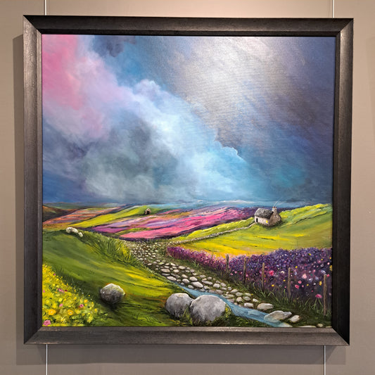 Christine Hughes- Before the storm breaks, Earthbound Landscapes