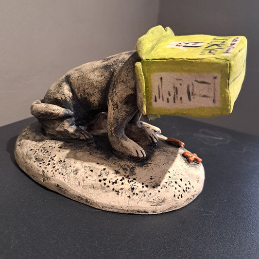 Christine Hughes Sculptures - Mr Cruckle