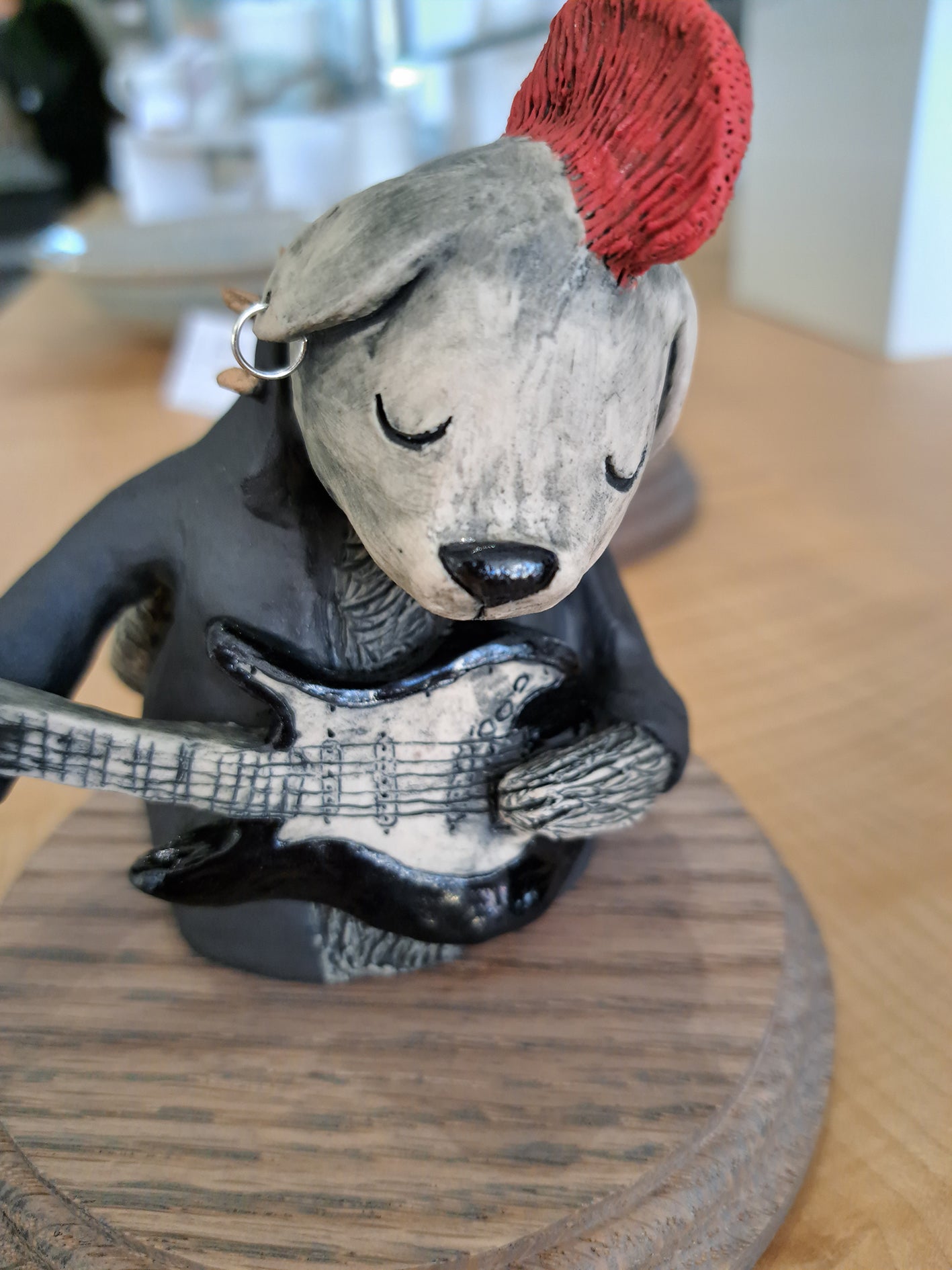 Christine Hughes - Sculptures - Rock Star Dog