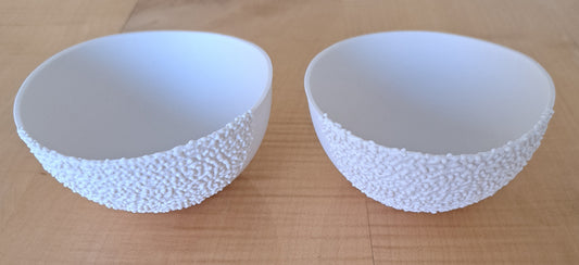 Lesley Doe Ceramics - Small Coalescence Bowl Pure