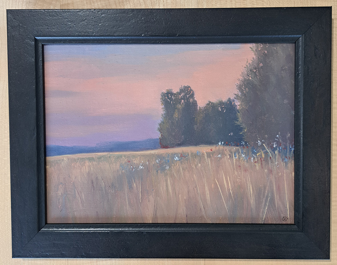 Kingmaker Studio - Sunset Meadow, Oil Painting