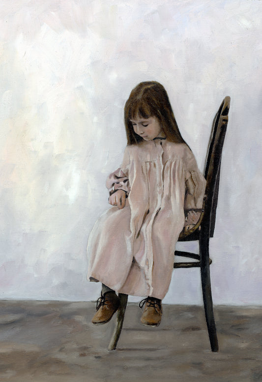 Olivia Dunn - Fine Art Print, Alice Seated