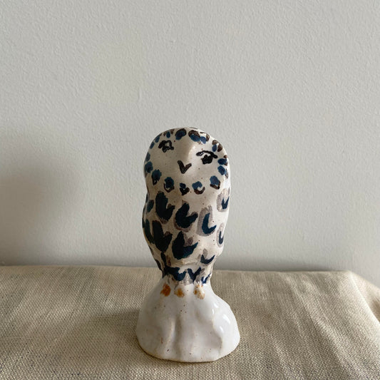 Charlotte Salt Sculptor & Ceramic Artist - Small Owl Sculpture