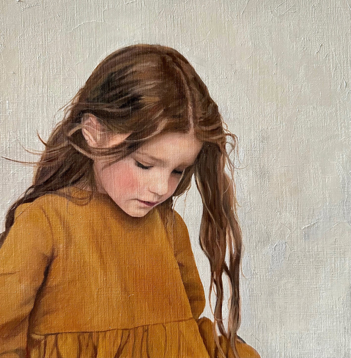 Olivia Dunn - Fine Art Print, Walking with shadows