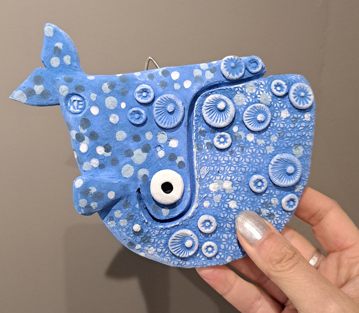 Kate Ellis - Sea Creatures wall hanging plaques